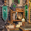 DIY Book Nook - Darkness Common Room |  Puzzle 3D