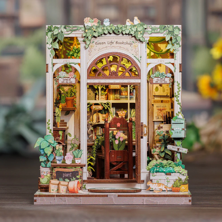Vánoční sada Book Nook - Knihkupectví Green Life | Cutebee