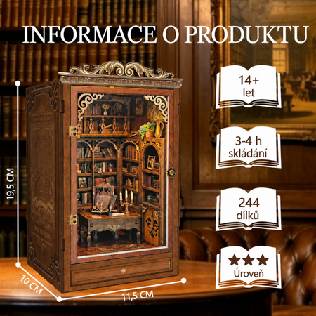 Time Book House – DIY Book Nook Joincon | 3D puzzle Dárek