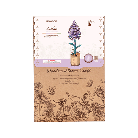 Puzzle 3D – Lilac | Rowood