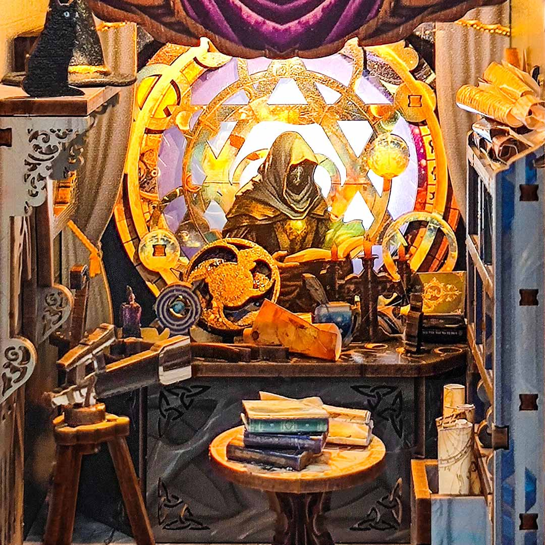 Tarot Star Map – DIY Book Nook Joincon | 3D puzzle Dárek – LED osvětlení po setmění