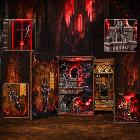 Sword of Fire – DIY Book Nook Minicity | 3D puzzle Dárek
