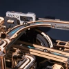 Dřevěná bublinková dráha Puzzle 3D - Marble Spaceport | Robotime