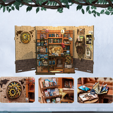 DIY Book Nook - Journey Trace Bookshop | Cutebee