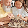 Dřevěná sada Puzzle 3D - otevřená/zavřená | ROKR