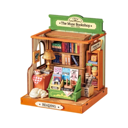 Mini dům 3D - The Muse Bookshop | Rolife