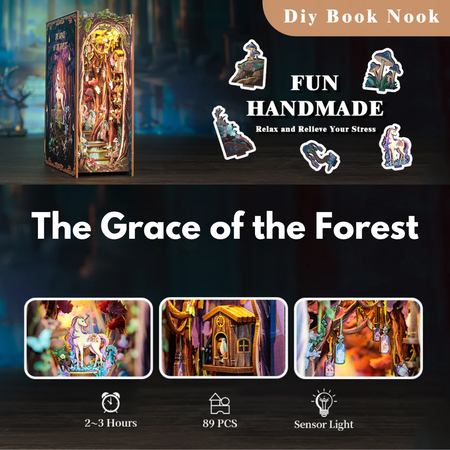 Vánoční sada Book Nook - Grace of the Forest | Cutebee
