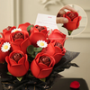 Puzzle 3D – Red Rose Bouquet | ROKR