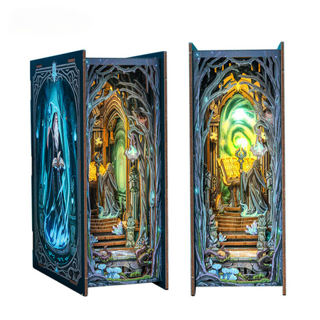 DIY Book Nook - Gate Of The Wonderland | Cutebee