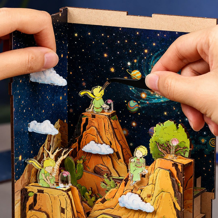 The Little Prince and the Rose – DIY Book Nook Cutebee | 3D puzzle Dárek