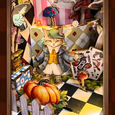 Puppet Theatre – DIY Book Nook Joincon | 3D puzzle Dárek