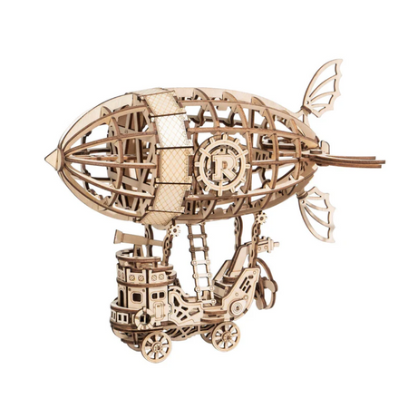 Dřevěná sada Puzzle 3D - Vzducholoď II | | Dřevěná sada 3D - Vzducholoď II | Dřevěná sada Robotime