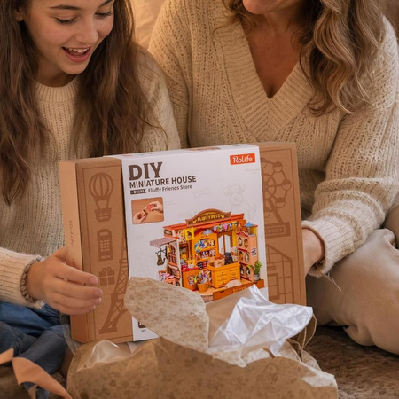 DIY Miniaturní domeček - Fluffy Friends Hub | Rolife