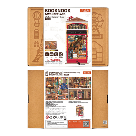 DIY Book Nook - Wisdom Stationery Shop | Rolife