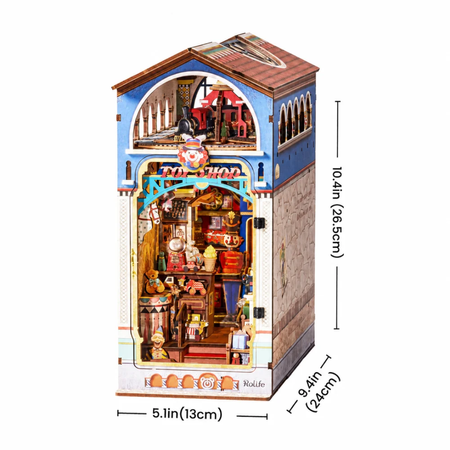 Treasure Toy Shop – DIY Book Nook Robotime | 3D puzzle Dárek
