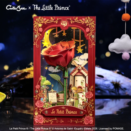 My One and Only Rose – DIY Book Nook CuteBee | 3D puzzle Dárek