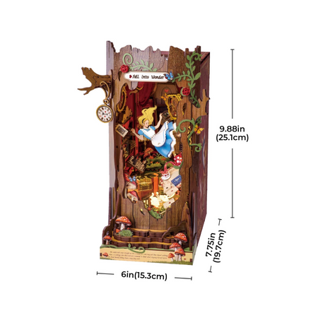 DIY Book Nook - Fall Into Wonder | Rolife Miniature House