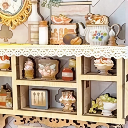 Alice's Tea Party Diary – DIY Book Nook Joincon | 3D puzzle Dárek