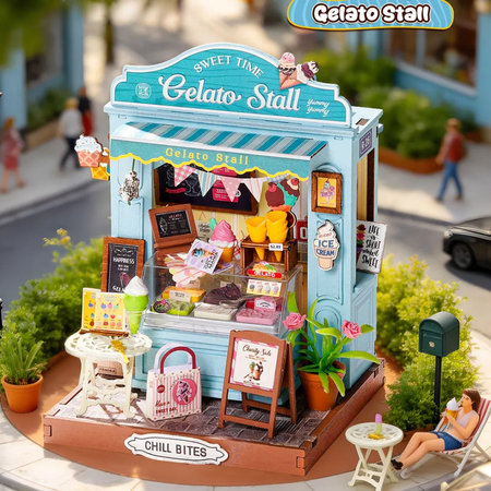 Mini domeček 3D - Gelato Stall | Rolife