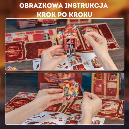 Vánoční sada Book Nook - Uncommon Toy Shop | Cutebee