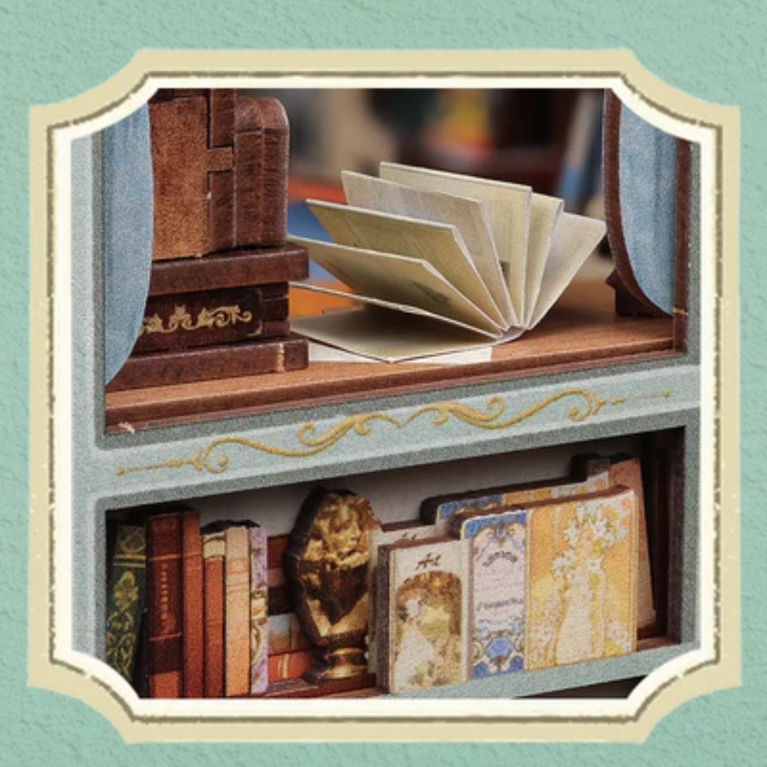 Dvířka s příběhem – DIY Book Nook - Knihkupectví Muse | Cutebee