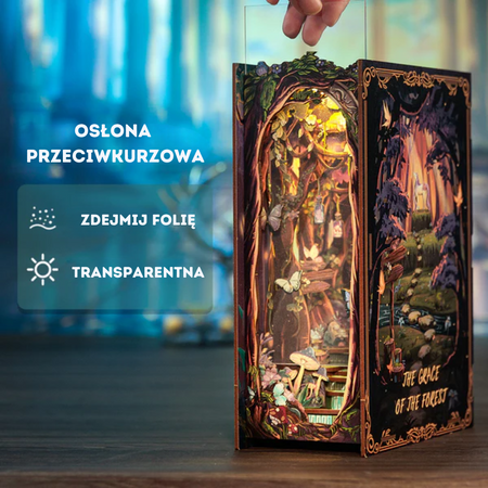 Vánoční sada Book Nook - Grace of the Forest | Cutebee