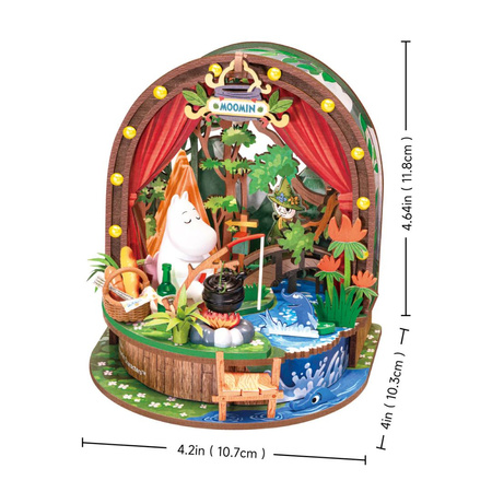 DIY Miniaturní domeček - Moomintroll's Forest Camp | Rolife