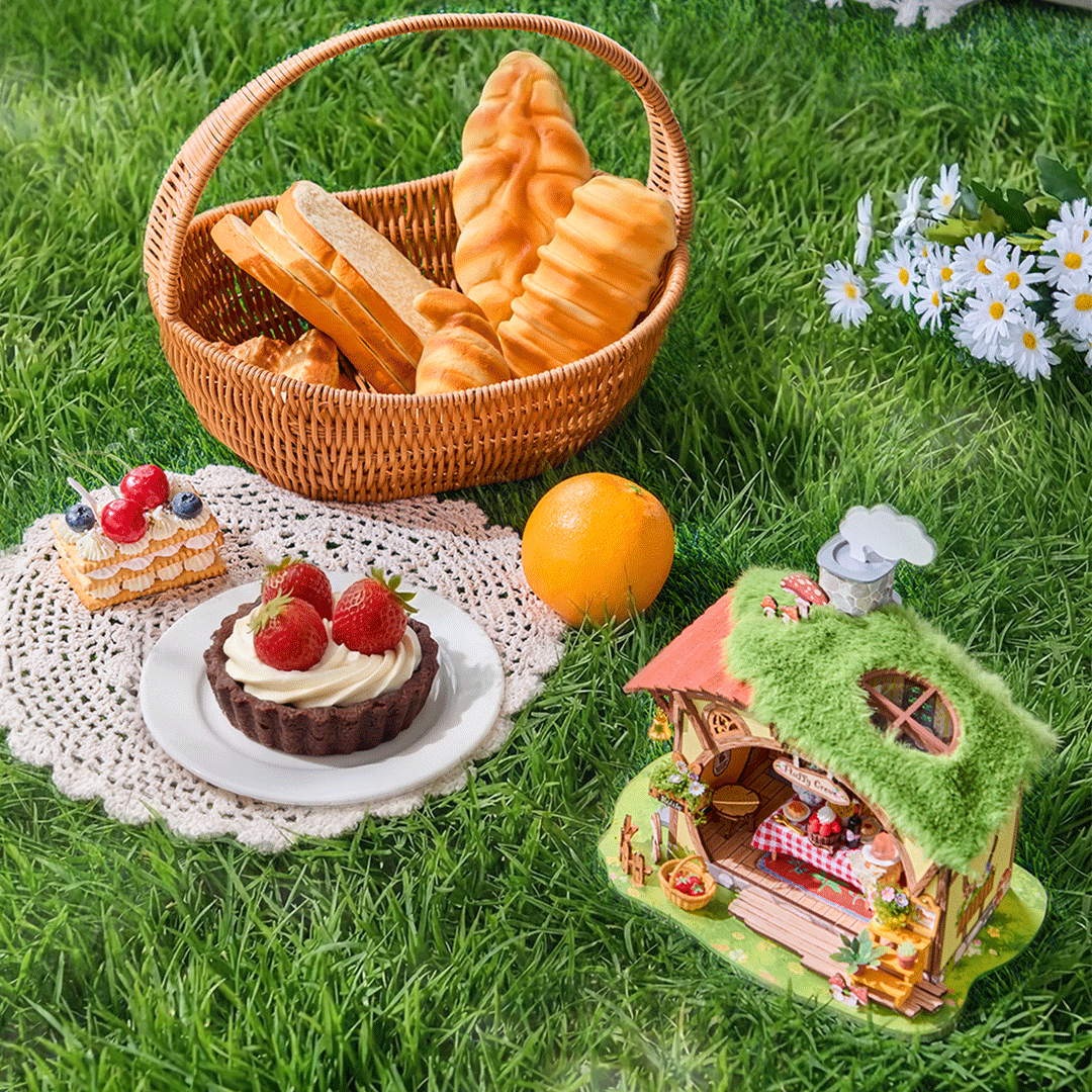 Mini domeček 3D – Fluffy Grove – nápad na dárek