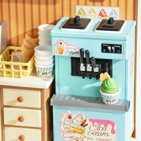 Mini 3D dům - Flavorful Ice Cream | Rolife