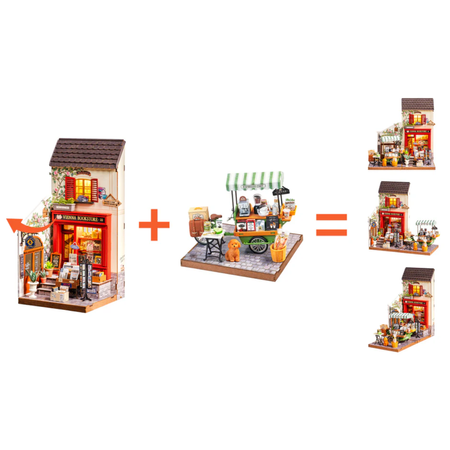 Mini domeček 3D – Vienna Bookstore | Rolife