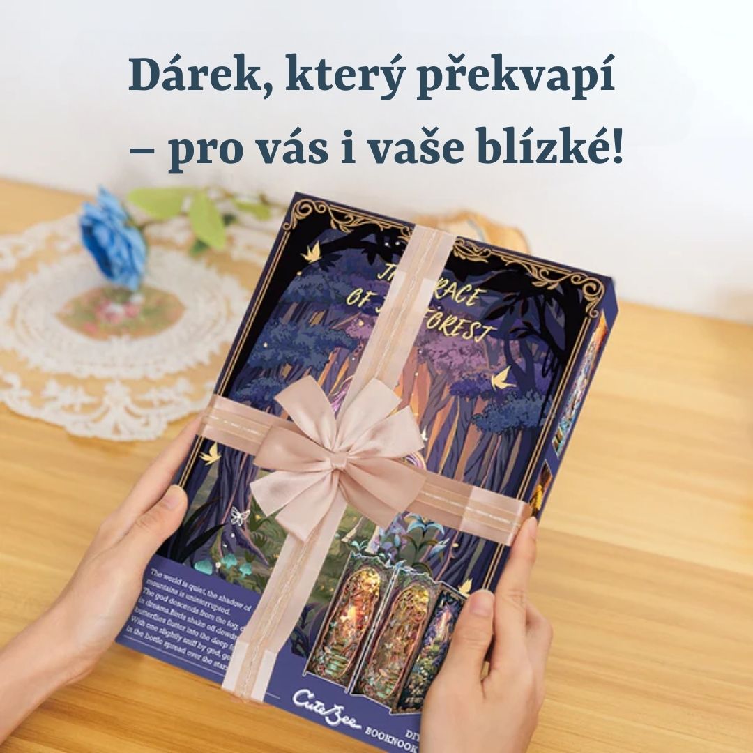 DIY Book Nook - Grace of The Forest | Cutebee – nápad na dárek