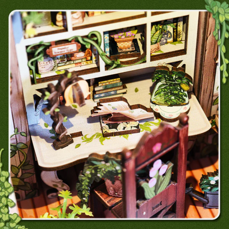 Vánoční sada Book Nook - Knihkupectví Green Life | Cutebee