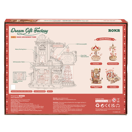 Dřevěná 3d skládačka - Dream Gift Factory | Robotime