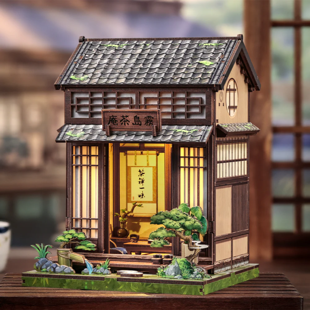 DIY Book Nook - Kirishima Cha-an Cutebee Puzzle 3D
