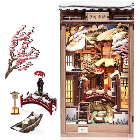 Kyoto Snow Whisper - DIY Book Nook | Cutebee