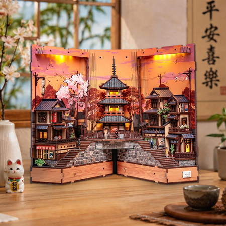 Twilight Sakura Path – DIY Book Nook CuteBee | 3D puzzle Dárek