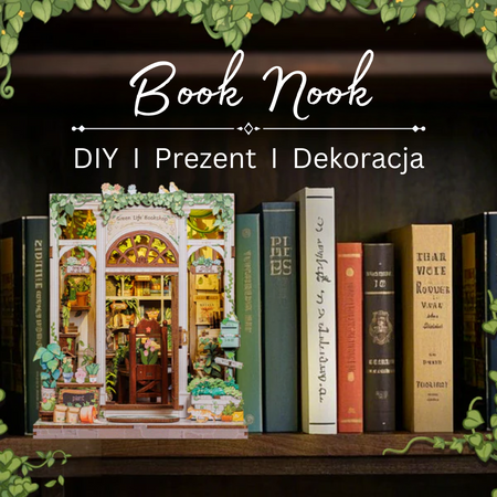 Vánoční sada Book Nook - Knihkupectví Green Life | Cutebee