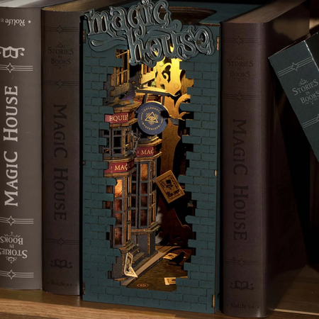 DIY Book Nook - Kouzelný dům