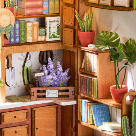 Secret Bloomy Nook – DIY Book Nook Rolife