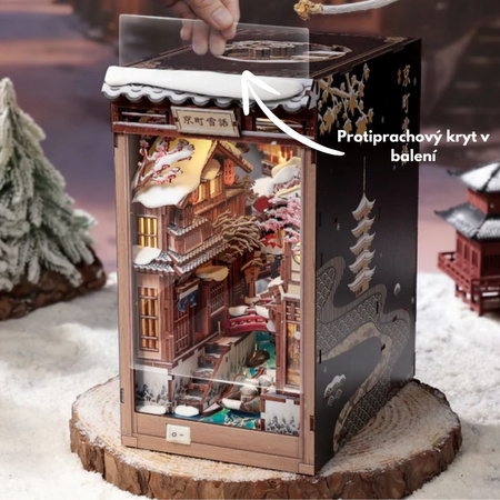 Kyoto Snow Whisper - DIY Book Nook | Cutebee