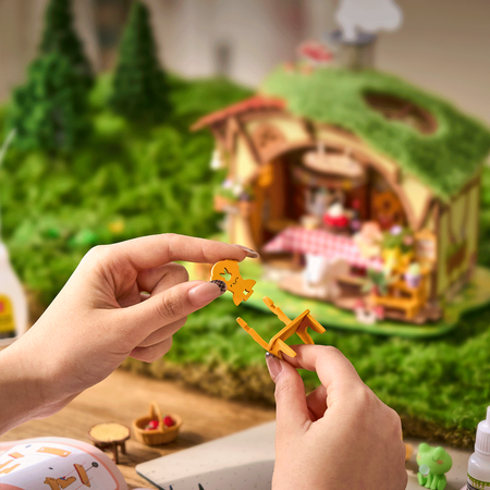 Mini domeček 3D – Fluffy Grove