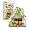 Dřevěná stavebnice Puzzle 3D - Knihkupectví