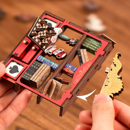 DIY Book Nook - Fall Into Wonder | Rolife Miniature House