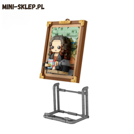 DIY Mini bloky 3D obraz - Mona Lisa