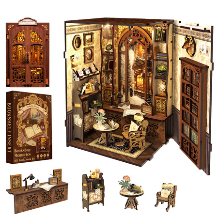DIY Book Nook - Bookshop Memories | Cutebee