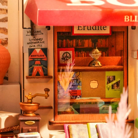 Mini dům 3d - Corner Bookstore | Rolife