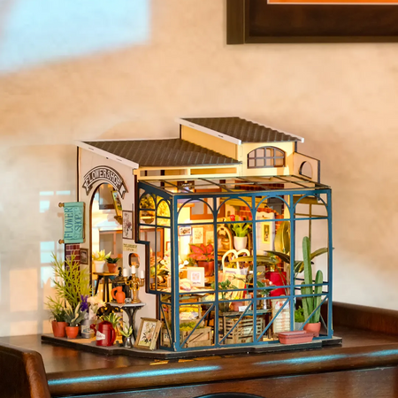 Mini 3D dům - Emily's Flower Shop I Rolife
