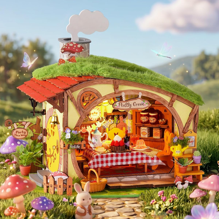 Mini domeček 3D – Fluffy Grove