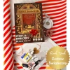 DIY Book Nook Vánoční sada - Věčné knihkupectví | Cutebee Miniaturní domeček