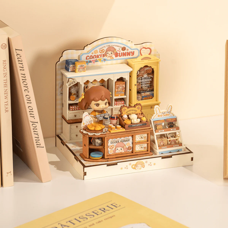 Cookii Bunny’s Cookie Shop - Mini domeček 3D | Rolife